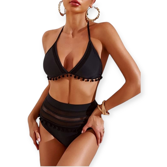 Ball Tassle Bikini - Picture 1 of 4